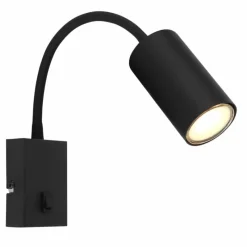 Luminaires Globo Lighting Applique murale Globo ROBBY Noir, 1 lumière* Spots Et Projecteurs