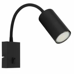 Luminaires Globo Lighting Applique murale Globo ROBBY Noir, 1 lumière* Spots Et Projecteurs