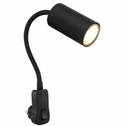 Luminaires Globo Lighting Applique murale Globo ROBBY Noir, 1 lumière* Appliques