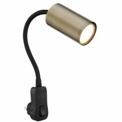 Luminaires Globo Lighting Applique murale Globo ROBBY Noir, 1 lumière* Appliques