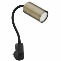 Luminaires Globo Lighting Applique murale Globo ROBBY Noir, 1 lumière* Appliques