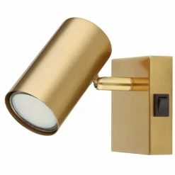 Lampes Dorées-Luminaires Globo Lighting Applique murale Globo ROBBY Or, 1 lumière