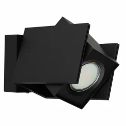 Luminaires Globo Lighting Applique murale Globo RORY Noir, 1 lumière* Spots Et Projecteurs