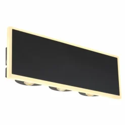 Luminaires Globo Lighting Applique murale Globo SAIDY LED Noir, 1 lumière