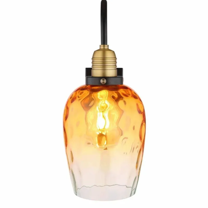 Luminaires Globo Lighting Applique murale Globo SALVY Noir, 1 lumière