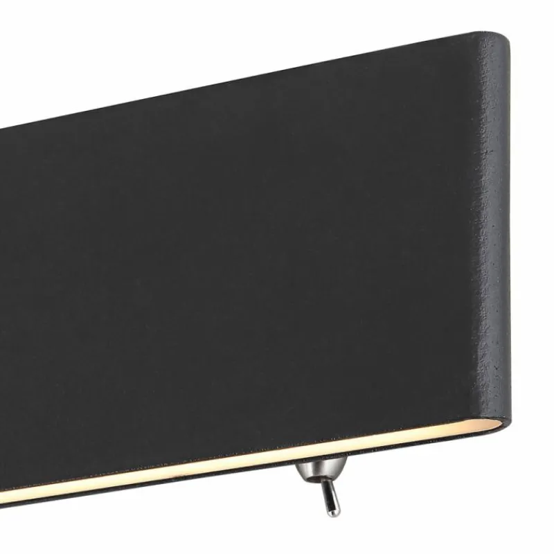 Luminaires Globo Lighting Applique murale Globo SIEGFRIED LED Noir, 1 lumière