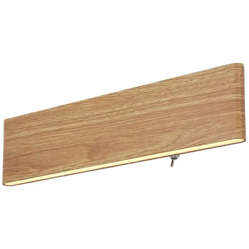 Lampes En Bois-Luminaires Globo Lighting Applique murale Globo SIEGFRIED LED Blanc, 1 lumière