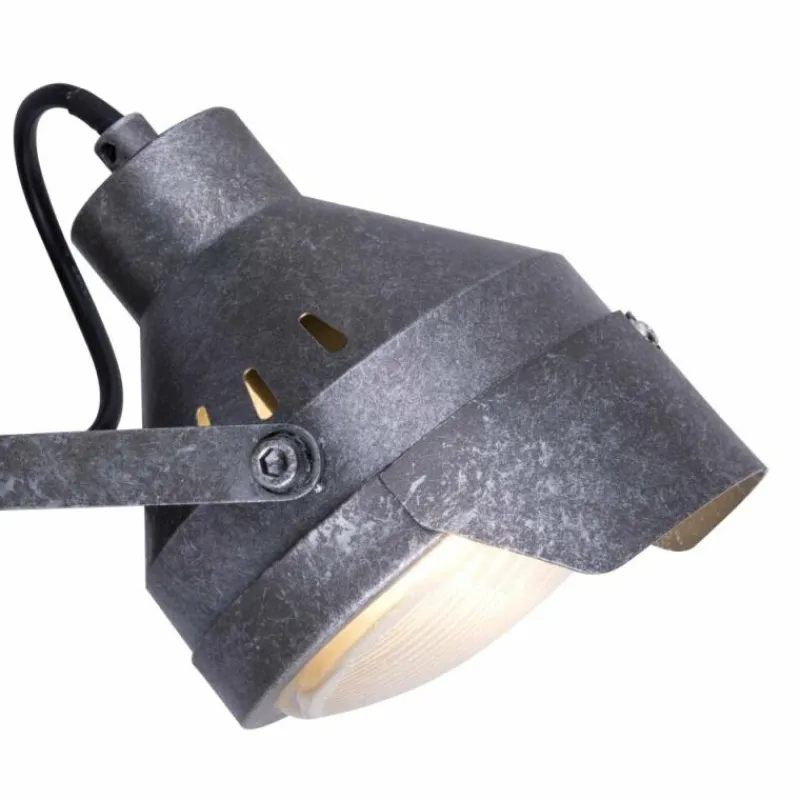 Luminaires Globo Lighting Applique murale Globo STRAMET Noir, 1 lumière* Spots Et Projecteurs