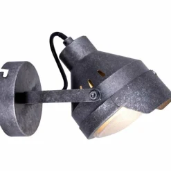 Luminaires Globo Lighting Applique murale Globo STRAMET Noir, 1 lumière* Spots Et Projecteurs
