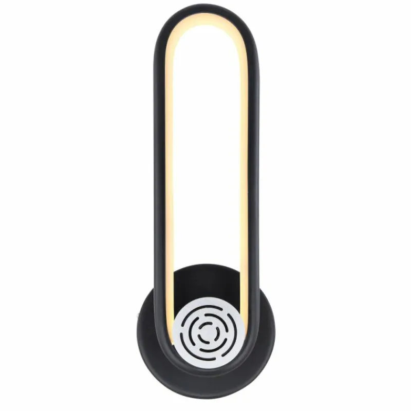 Luminaires Globo Lighting Applique murale Globo TOPPOLE LED Noir, 1 lumière* Éclairage Led