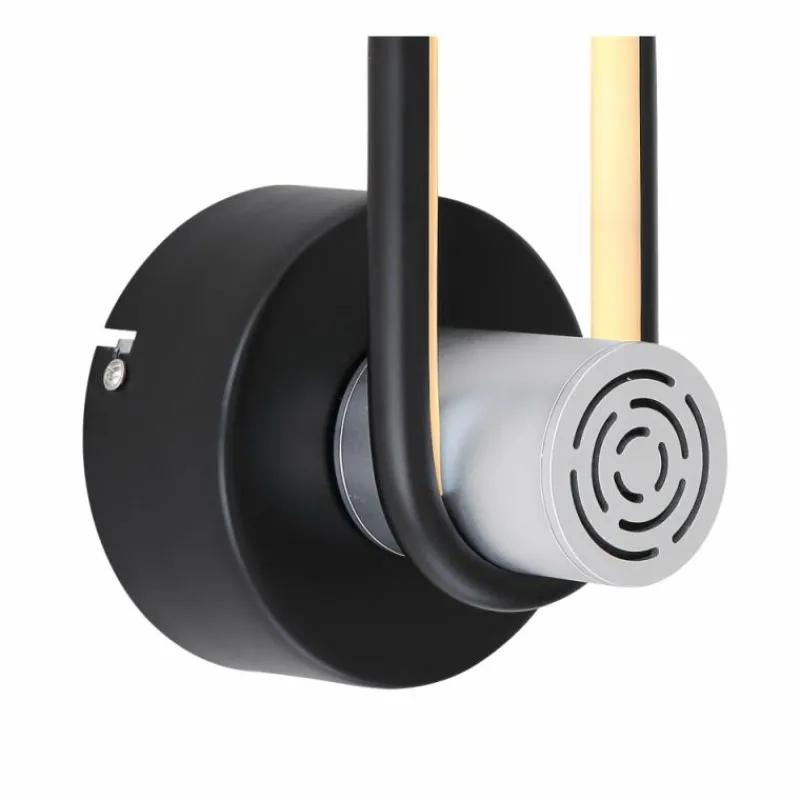 Luminaires Globo Lighting Applique murale Globo TOPPOLE LED Noir, 1 lumière* Éclairage Led