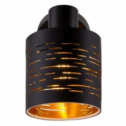 Lampe Turque-Luminaires Globo Lighting Applique murale Globo TUNNO Noir, 1 lumière