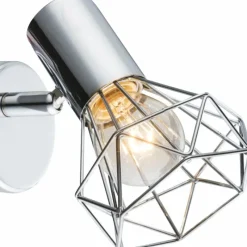 Luminaires Globo Lighting Applique murale Globo XARA Chrome, 1 lumière* Appliques