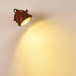 hofstein Applique murale Glostrup Rouille, 1 lumière