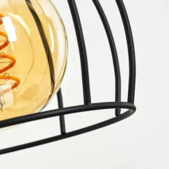 Luminaires Scandinaves-hofstein Applique murale Gondo Bois clair, Noir, 1 lumière