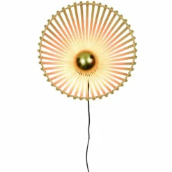 Style Boho-Chic-Good & Mojo Applique murale BROMO Noir, 1 lumière