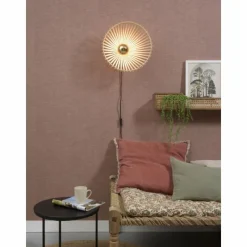 Style Boho-Chic-Good & Mojo Applique murale BROMO Noir, 1 lumière