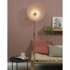 Style Boho-Chic-Good & Mojo Applique murale BROMO Noir, 1 lumière