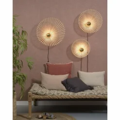 Style Boho-Chic-Good & Mojo Applique murale BROMO Noir, 1 lumière