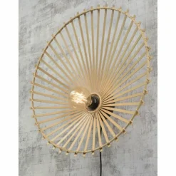 Style Boho-Chic-Good & Mojo Applique murale BROMO Noir, 1 lumière