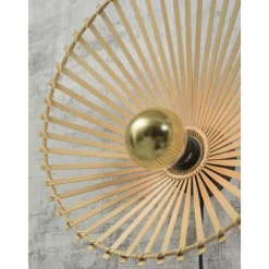 Style Boho-Chic-Good & Mojo Applique murale BROMO Noir, 1 lumière