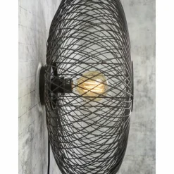 Style Boho-Chic-Good & Mojo Applique murale CANGO Noir, 1 lumière