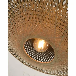 Style Boho-Chic-Good & Mojo Applique murale KALIMANTAN Noir, 1 lumière