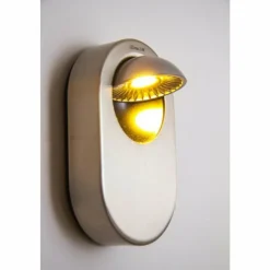 hofstein Applique murale Granada LED Nickel mat, 1 lumière