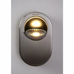 hofstein Applique murale Granada LED Nickel mat, 1 lumière