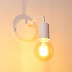 hofstein Applique murale Gravenstein Blanc, 1 lumière* Spots Et Projecteurs