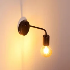 hofstein Applique murale Gravenstein Noir, 1 lumière* Appliques