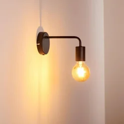 hofstein Applique murale Gravenstein Noir, 1 lumière* Appliques