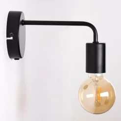 hofstein Applique murale Gravenstein Noir, 1 lumière* Appliques