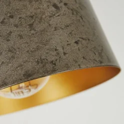 Lampes Dorées-hofstein Applique murale Gressot Ancien, Écru, Nickel mat, 1 lumière