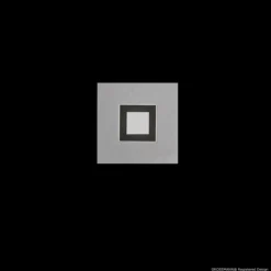 Luminaires Grossmann Applique murale Grossmann KARREE LED Aluminium, Noir, 1 lumière* Éclairage Led