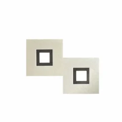 Luminaires Grossmann Applique murale Grossmann KARREE LED Noir, 2 lumières* Appliques