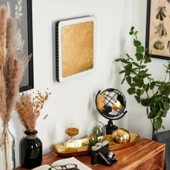 Lampes Dorées-Luce Design Applique murale Guacacallo LED Or, Noir, Blanc, 1 lumière