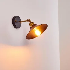 Lampes Dorées-hofstein Applique murale Gudem Or, 1 lumière