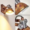 Lampes Industrielles-hofstein Applique murale Gudo Rouille, Blanc, 1 lumière