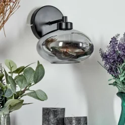 hofstein Applique murale Haikala Noir, 1 lumière