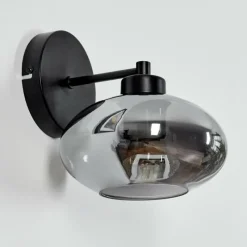 hofstein Applique murale Haikala Noir, 1 lumière