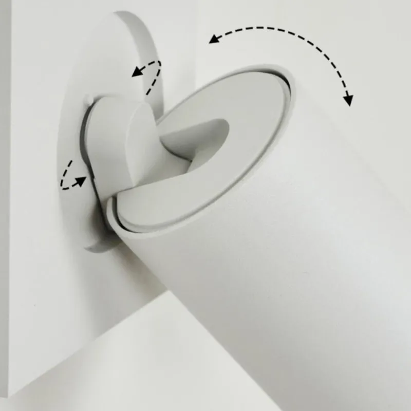 hofstein Applique murale Hakamken LED Blanc, 1 lumière