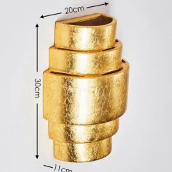 Lampe Turque-hofstein Applique murale Handan Or, 1 lumière