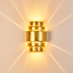 Lampe Turque-hofstein Applique murale Handan Or, 1 lumière