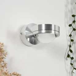 hofstein Applique murale Harare LED Chrome, 1 lumière