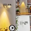 hofstein Applique murale Harare LED Chrome, 1 lumière