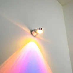 hofstein Applique murale Harare LED Aluminium, 1 lumière