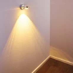 hofstein Applique murale Harare LED Aluminium, 1 lumière