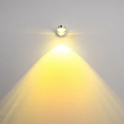 hofstein Applique murale Harare LED Aluminium, 1 lumière