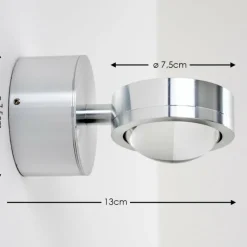 hofstein Applique murale Harare LED Aluminium, 1 lumière* Éclairage Led